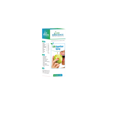 LDD BIOSCIENCE APPETISER SYRUP 200ml  Homeopathic Tonic for Digestion & Appetite