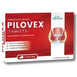 LDD Bioscience Pilovex Tablets 2 x 15 Tabs | Homoeopathic Relief for Internal & External Piles | Bleeding, Burning